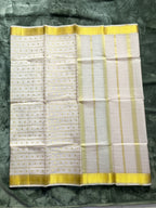 Exquisite Pure Bengaluru Silk Crepe Saree | 1000 Butta | TS0027002