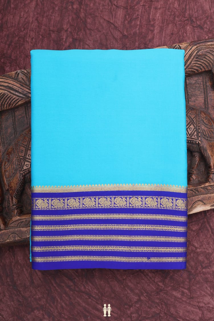 Mysore Crepe Saree Design 2